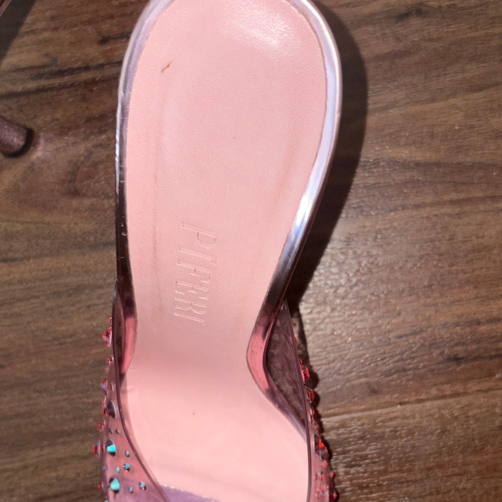 PIFERI CRYSTAL MULES ✨
Made in Italy • Rare • $1200 Retail - Picture 10 of 11